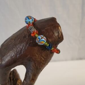 Lampwork Glass Bead‎ Bracelet